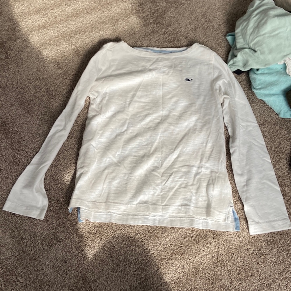 White casual shirt